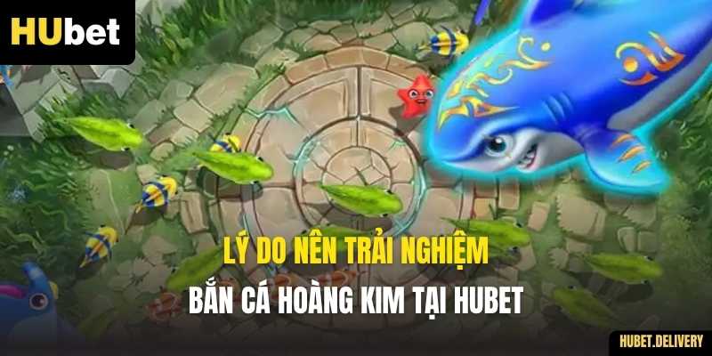 Lý do nên trải nghiệm Bắn Cá Hoàng Kim tại Hubet